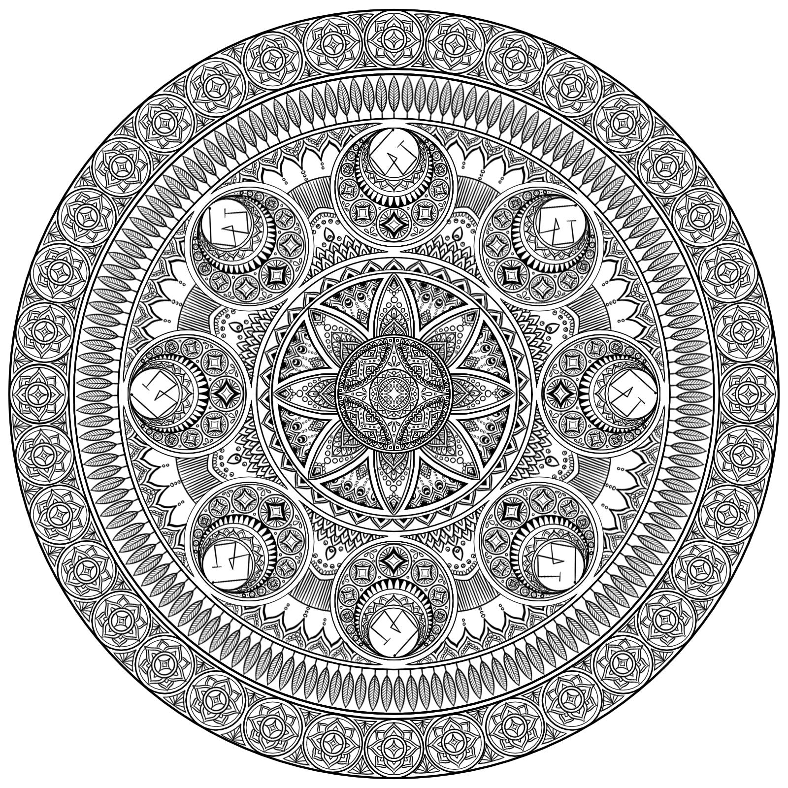 Angel Chatter, Archangel Haniel's Mandala