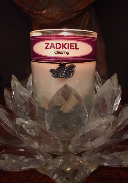 Zadkiel Candle, Angel Chatter/Christine Alexandria