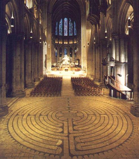 The day I walked the Chartres Labyrinth