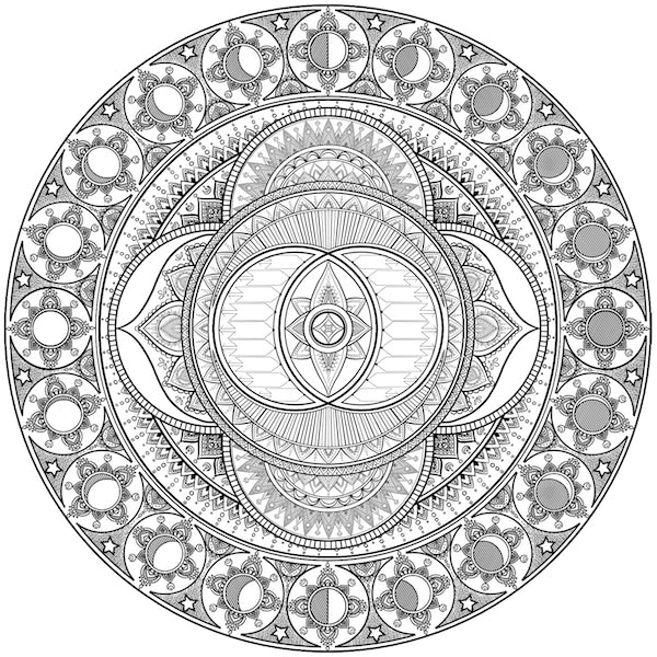 Archangel Gabriel Mandala, Christine Alexandria/Angel Chatter