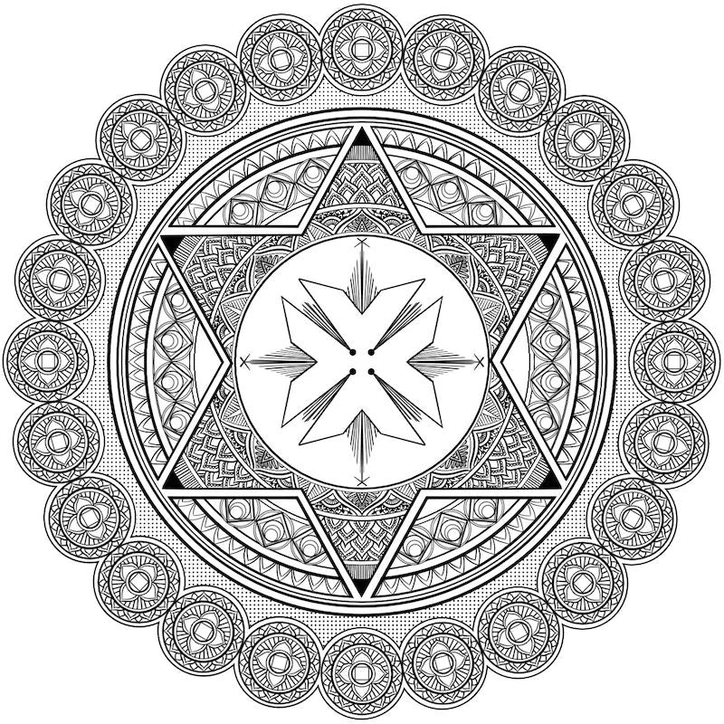 Archangel Raphael Mandala