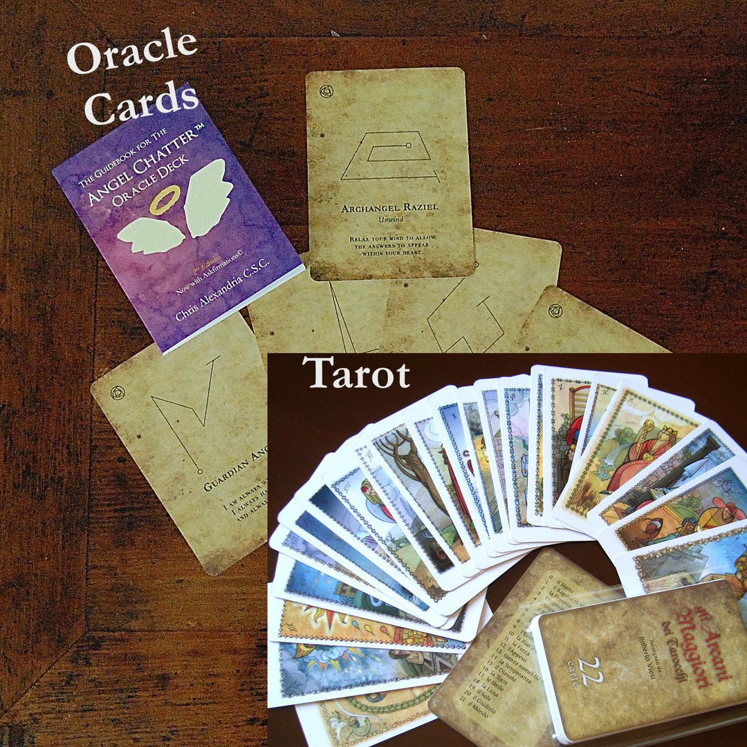 Oracle Cards vs. Tarot Cards