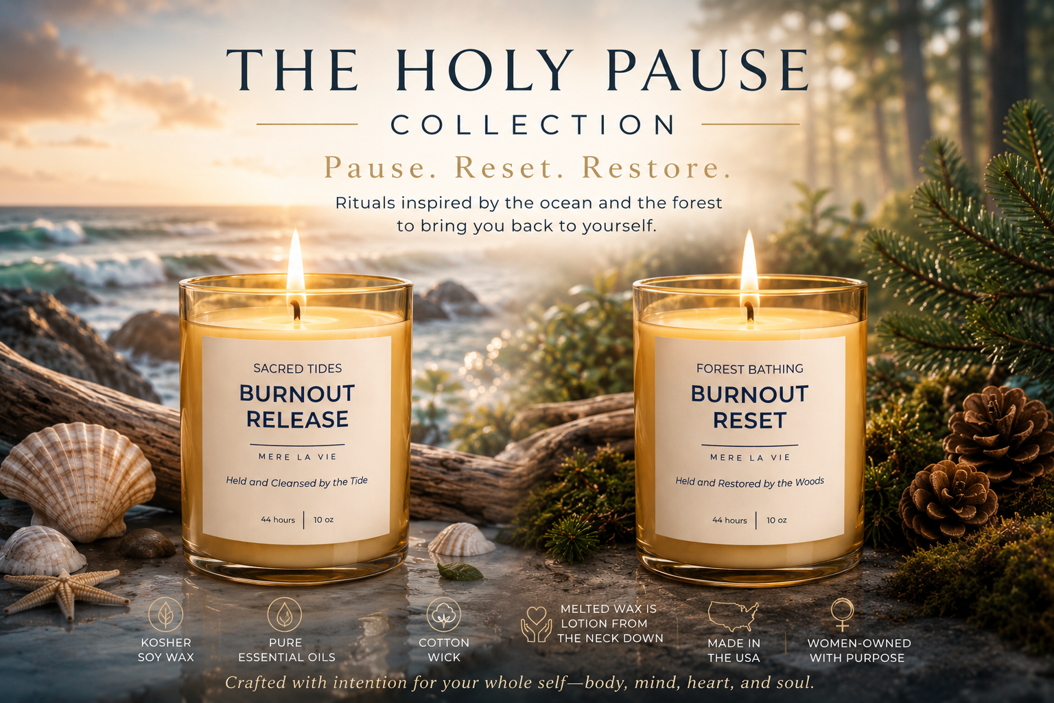 The Holy Pause Candle Collection