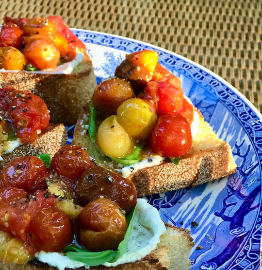 Organic, personalized meals prepared for private weekend guest in Virginia retreat setting