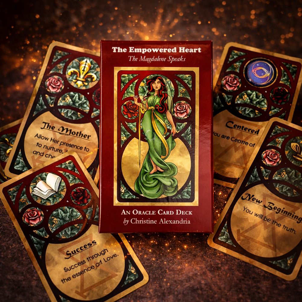 The Empowered Heart, The Magdalene Speaks Oracle Card Deck
