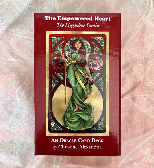 The Empowered Heart, The Magdalene Speaks Oracle Card Deck