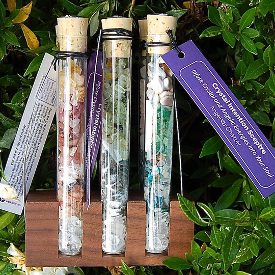 Crystal Intention Sceptres - Angel Chatter - Christine Alexandria - Dr. Emoto - 