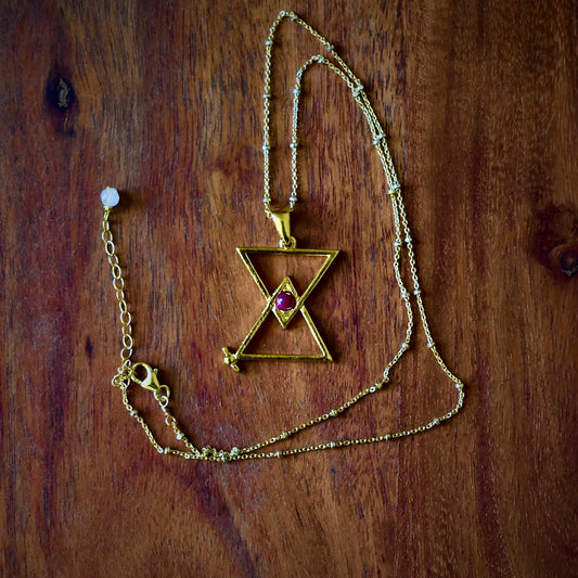 The Mary Magdalene Necklace - Angel Chatter - Christine Alexandria